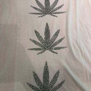 Tops - Weed Leaf Muscle Tee Tops - Weed Leaf Muscle Tee
